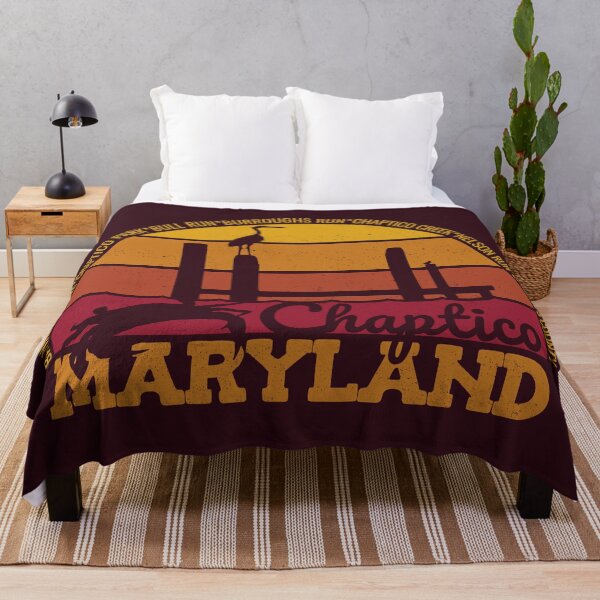 Item preview, Chaptico Maryland Sunset Retro Local Pride Logo designed and sold by CRHPOD20.