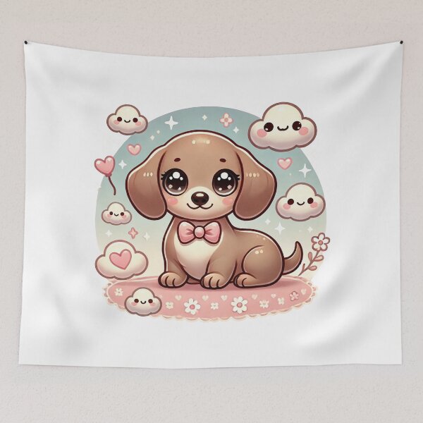 Item preview, Adorable Dachshund designed and sold by KittyKatto.