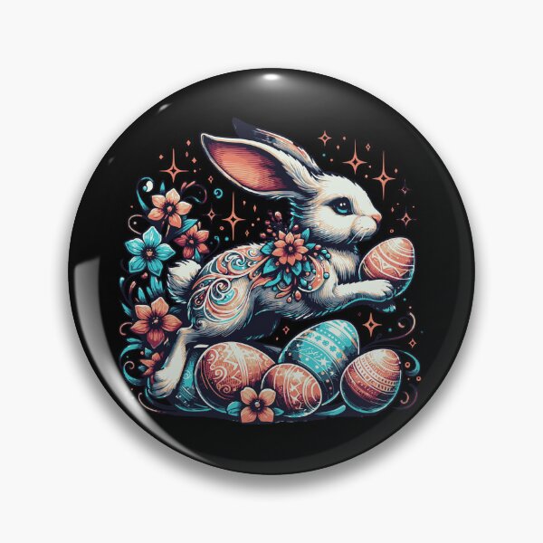 Artikelvorschau, Osterhase entworfen und verkauft von pikeprints.