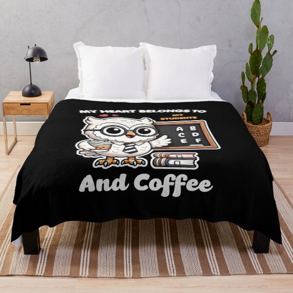 Item preview, My heart belongs to my students and coffee designed and sold by Visual-digital.