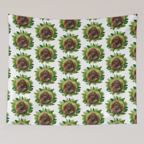Item preview, Orangutan Family Bond designed and sold by rawshutterbug.