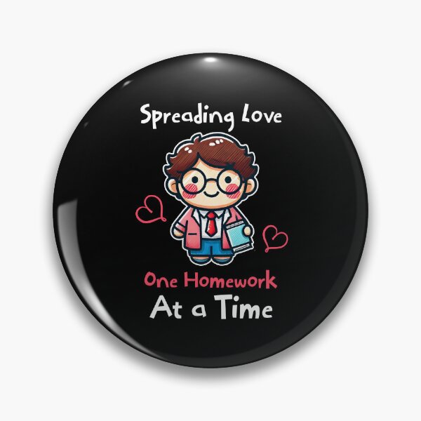 Item preview, Spreading love, one homework assignment at a time designed and sold by Visual-digital.