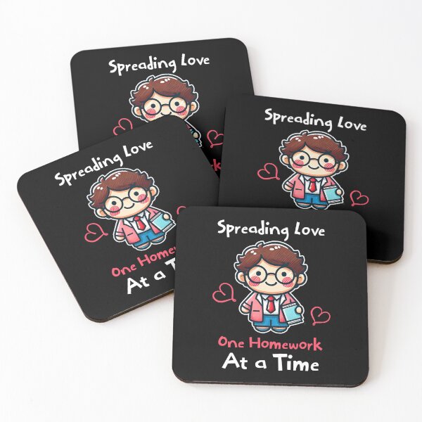 Item preview, Spreading love, one homework assignment at a time designed and sold by Visual-digital.