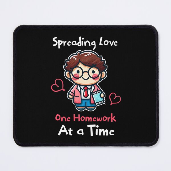 Item preview, Spreading love, one homework assignment at a time designed and sold by Visual-digital.