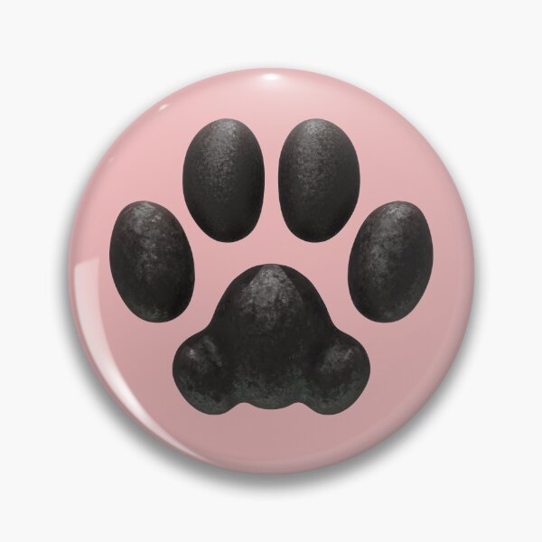 Item preview, Domestic Cat-styled 3D Pawpad Design (Black) designed and sold by Daymusik.