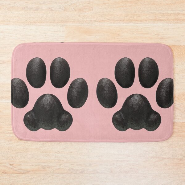 Item preview, Domestic Cat-styled 3D Pawpad Design (Black) designed and sold by Daymusik.