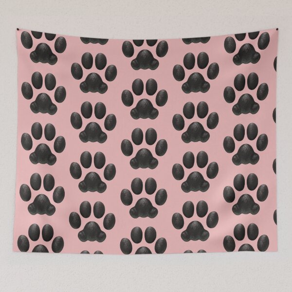 Item preview, Domestic Cat-styled 3D Pawpad Design (Black) designed and sold by Daymusik.