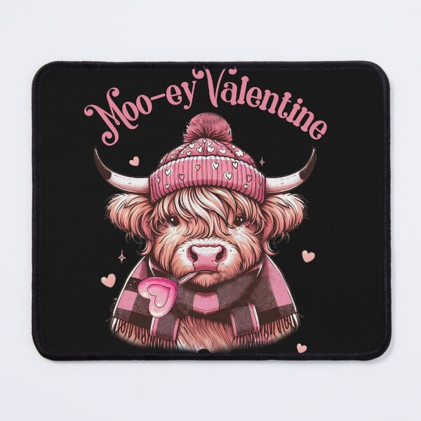 Item preview, Highland Cow Moo-ey Valentine designed and sold by AlienOccupation.