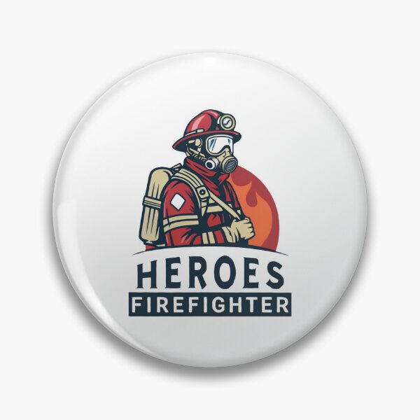 Item preview, Heroes Firefighter Illustration - Brave Firefighting Tribute Design designed and sold by Colorful-Garden.