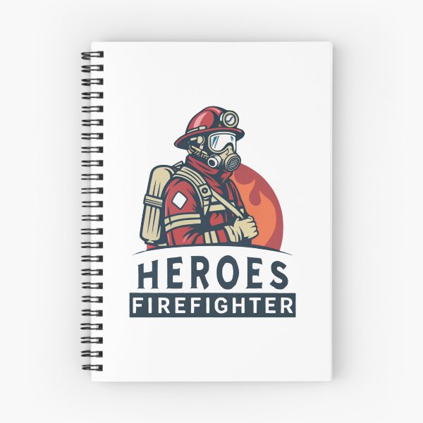 Item preview, Heroes Firefighter Illustration - Brave Firefighting Tribute Design designed and sold by Colorful-Garden.