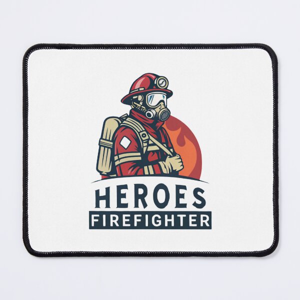 Item preview, Heroes Firefighter Illustration - Brave Firefighting Tribute Design designed and sold by Colorful-Garden.