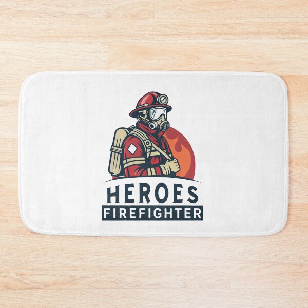 Item preview, Heroes Firefighter Illustration - Brave Firefighting Tribute Design designed and sold by Colorful-Garden.