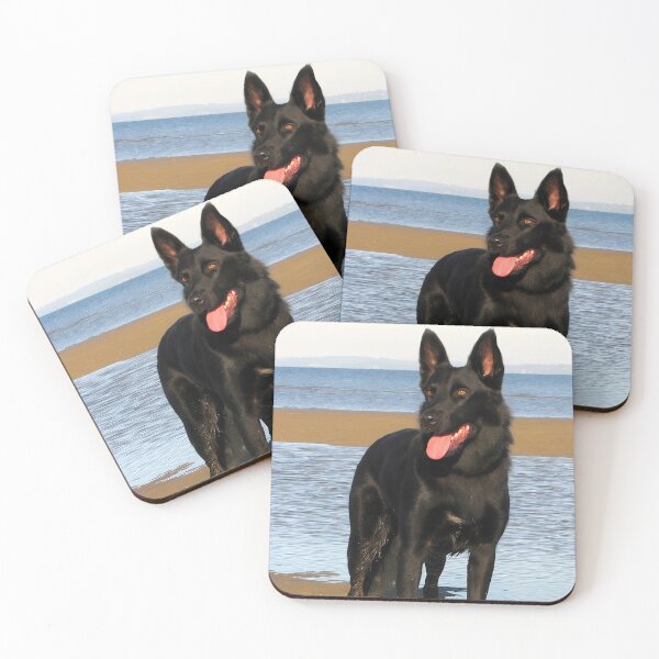 Item preview, Black German Shepherd designed and sold by pawprintz.