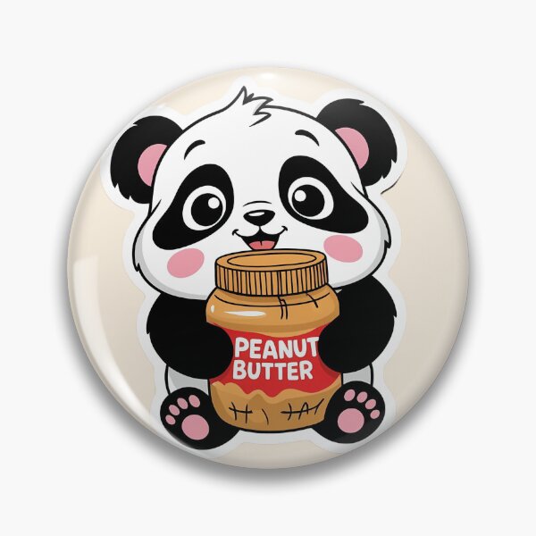 Item preview, Panda having Peanut Butter| Nutty Buddy Spread | Gobble Gala  designed and sold by Kids GobbleGala.