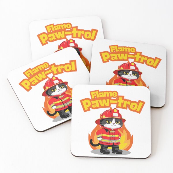 Item preview, Flame Paw-trol designed and sold by mancikart.