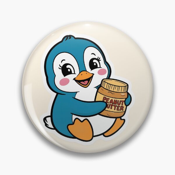 Item preview, Penguin having Peanut Butter| Nutty Buddy Spread | Gobble Gala  designed and sold by Kids GobbleGala.