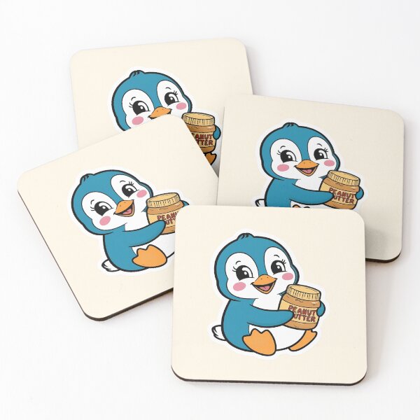 Item preview, Penguin having Peanut Butter| Nutty Buddy Spread | Gobble Gala  designed and sold by Kids GobbleGala.