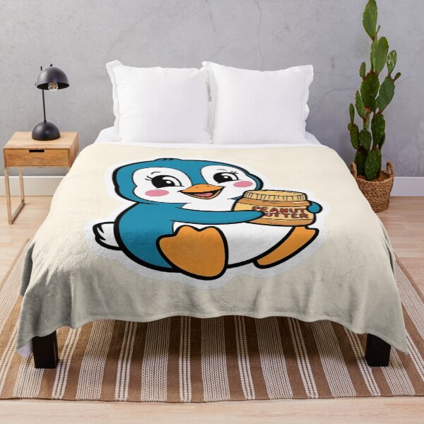 Item preview, Penguin having Peanut Butter| Nutty Buddy Spread | Gobble Gala designed and sold by Kids GobbleGala.