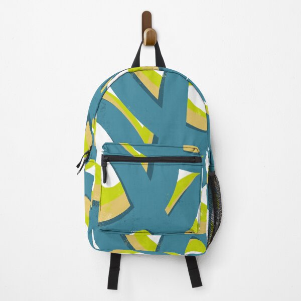 Item preview, Blue in Green - Graffiti inspired minimal painting designed and sold by JashJhaveri.
