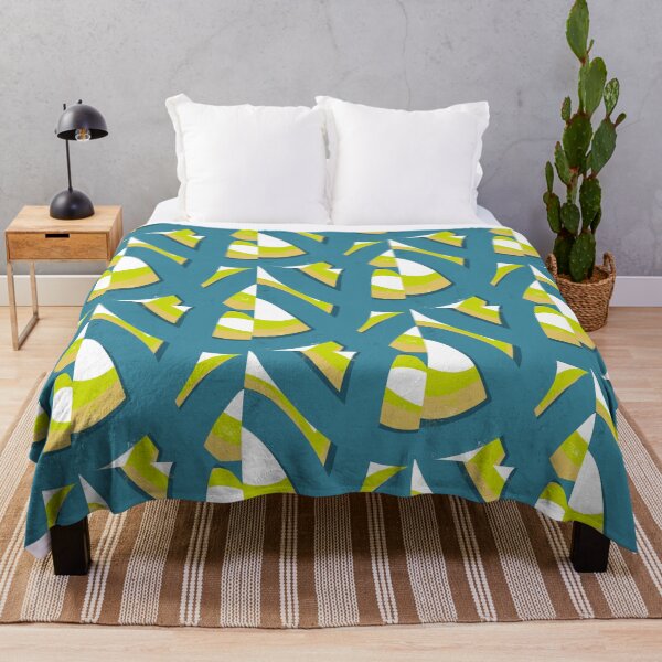 Item preview, Blue in Green - Graffiti inspired minimal painting designed and sold by JashJhaveri.