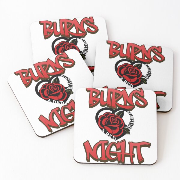Item preview, A Red, Red Burn's Night designed and sold by India2022.