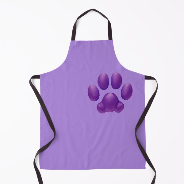 Item preview, Domestic Cat-styled 3D Pawpad Design (Purple) designed and sold by Daymusik.