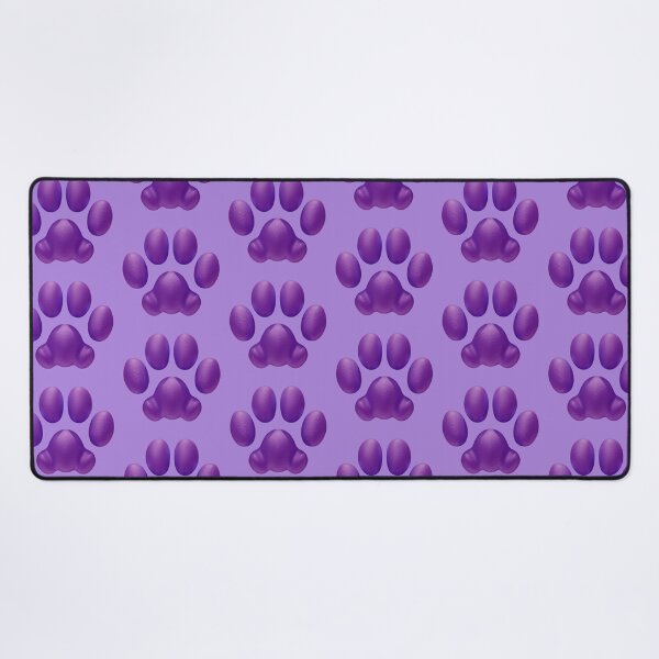 Item preview, Domestic Cat-styled 3D Pawpad Design (Purple) designed and sold by Daymusik.