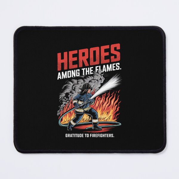 Item preview, Heroes Firefighter Illustration - Brave Firefighting Tribute Design designed and sold by Colorful-Garden.