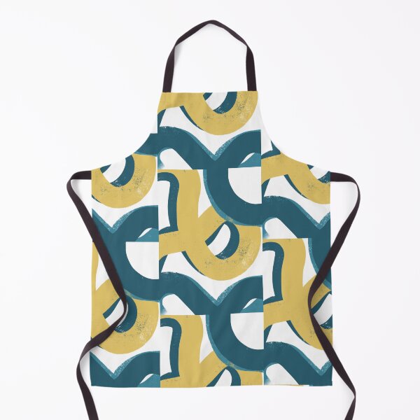 Item preview, Yellow Blue Loop - Graffiti inspired minimal painting designed and sold by JashJhaveri.