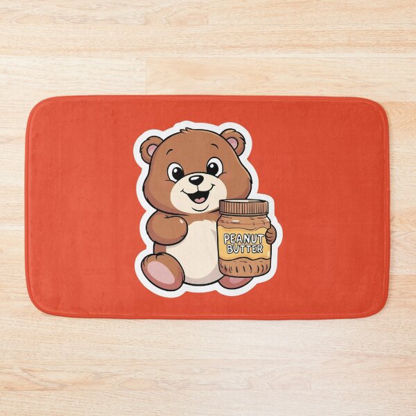 Item preview, Bear having Peanut Butter| Nutty Buddy Spread | Gobble Gala  designed and sold by Kids GobbleGala.