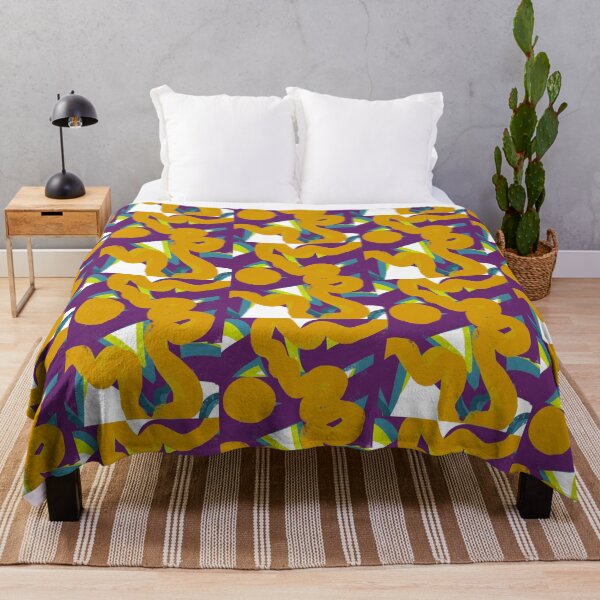 Item preview, Yellow River - Graffiti inspired minimal painting designed and sold by JashJhaveri.