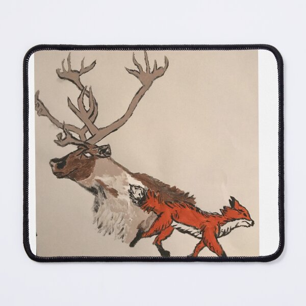 Item preview, Cave of Altxerri- Reindeer and Fox designed and sold by PaleoPassion.