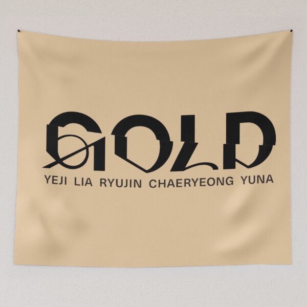 Item preview, GOLD ITZY (KPOP)  designed and sold by jaofnn.