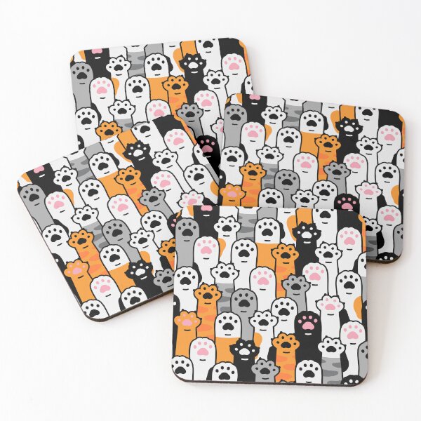 Item preview,  Cute Cat Paw Pattern Seamless Pattern designed and sold by MOONE FLOWER.