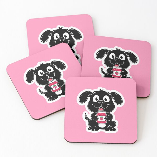 Item preview, Dog having Strawberry Jam| Berry Spreadable Delight | Gobble Gala  designed and sold by Kids GobbleGala.