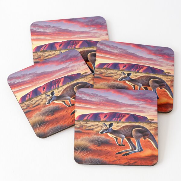 Item preview, Australian Outback Kangaroo designed and sold by 0Mystica0.