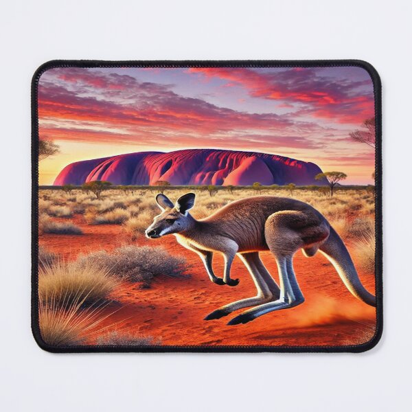 Item preview, Australian Outback Kangaroo designed and sold by 0Mystica0.