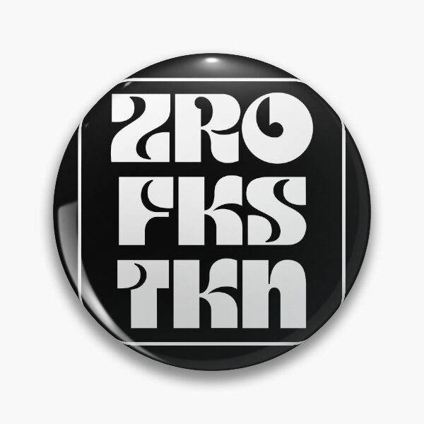 Item preview, Zro Fks Tkn Bold Minimalist Design for Those Who Care, Empowering Adult Humor and Living with Intention Gift Idea designed and sold by eatmorvelopator.