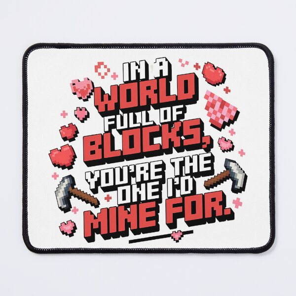 Item preview, Minecraft Lover's Dream: The Perfect Valentine’s Gift for Gamers designed and sold by AMD5star.