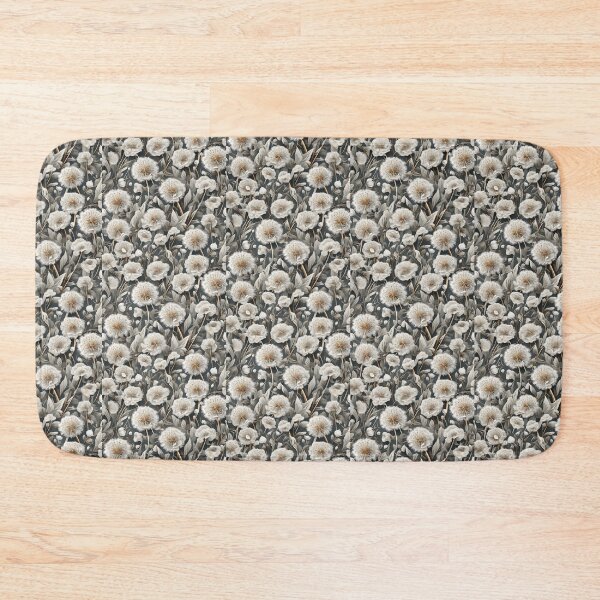 Item preview, White Dandelion (Taraxacum) Pattern designed and sold by HOMETOWN86.
