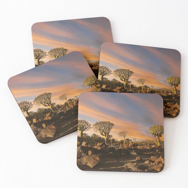 Item preview, Fantastic Colored Sky over African Quiver Trees  designed and sold by jaynerushton.