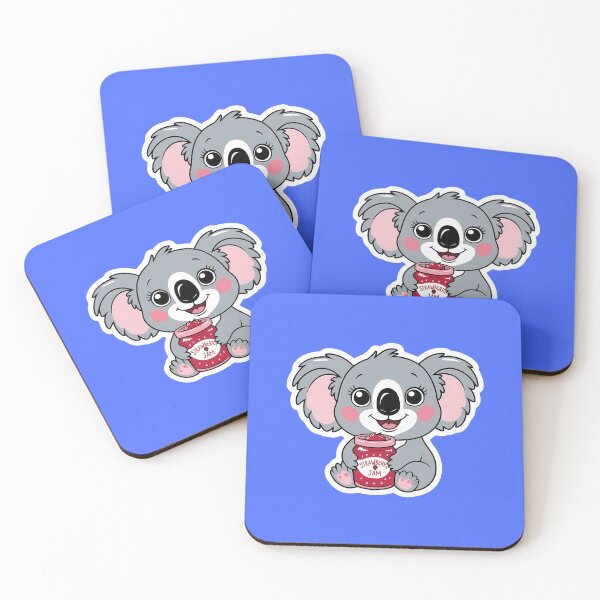 Item preview, Koala having Strawberry Jam| Berry Spreadable Delight | Gobble Gala  designed and sold by Kids GobbleGala.