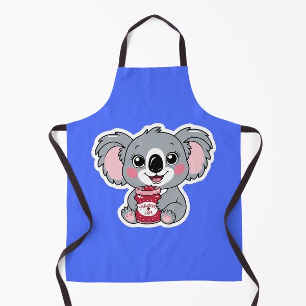 Artikelvorschau, Koala isst Erdbeermarmelade | Beeriger Streichgenuss | Gobble Gala entworfen und verkauft von Kids GobbleGala.