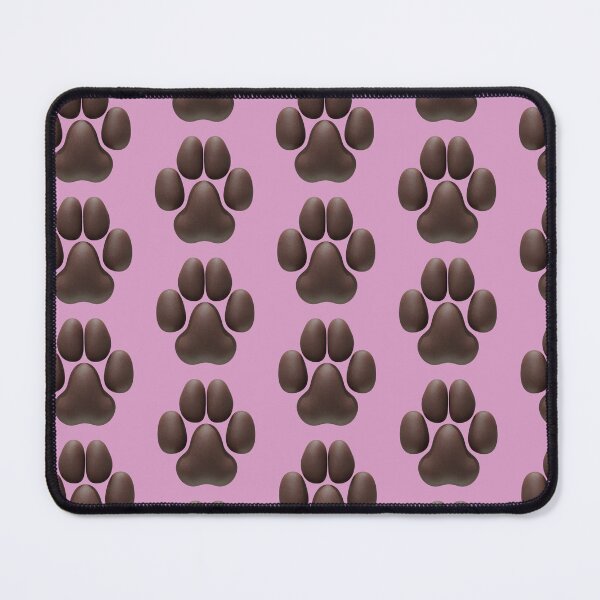Item preview, Domestic Dog-styled 3D Pawpad Design (Brown) designed and sold by Daymusik.