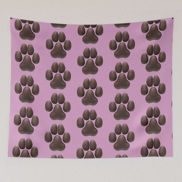 Item preview, Domestic Dog-styled 3D Pawpad Design (Brown) designed and sold by Daymusik.