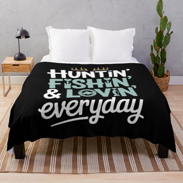 Item preview, Huntin' Fishin' and Lovin' Everyday Outdoor Lifestyle Design designed and sold by Karsten Stier.