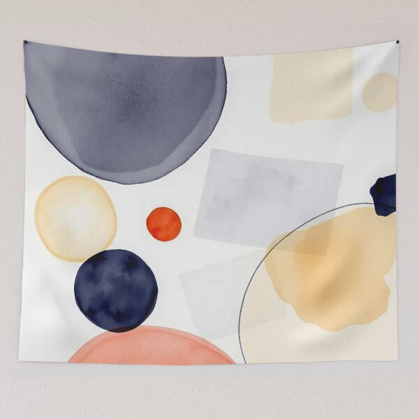 Item preview, Soft Abstract Circles and Layers designed and sold by ChrisButler.