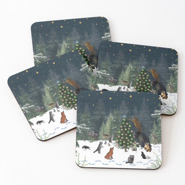 Item preview, Magical Woodland Christmas Scene designed and sold by StephJChild.