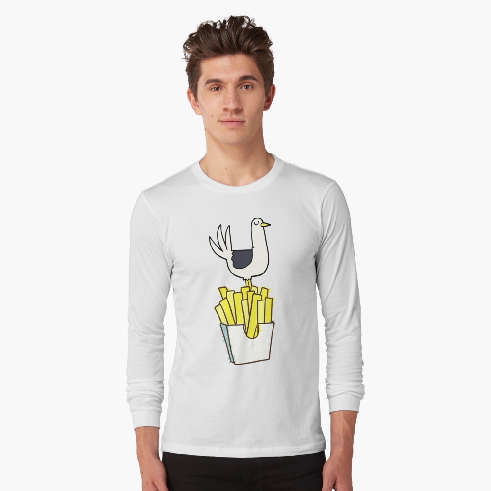 Item preview, Long Sleeve T-Shirt designed and sold by SeagullEatChip.