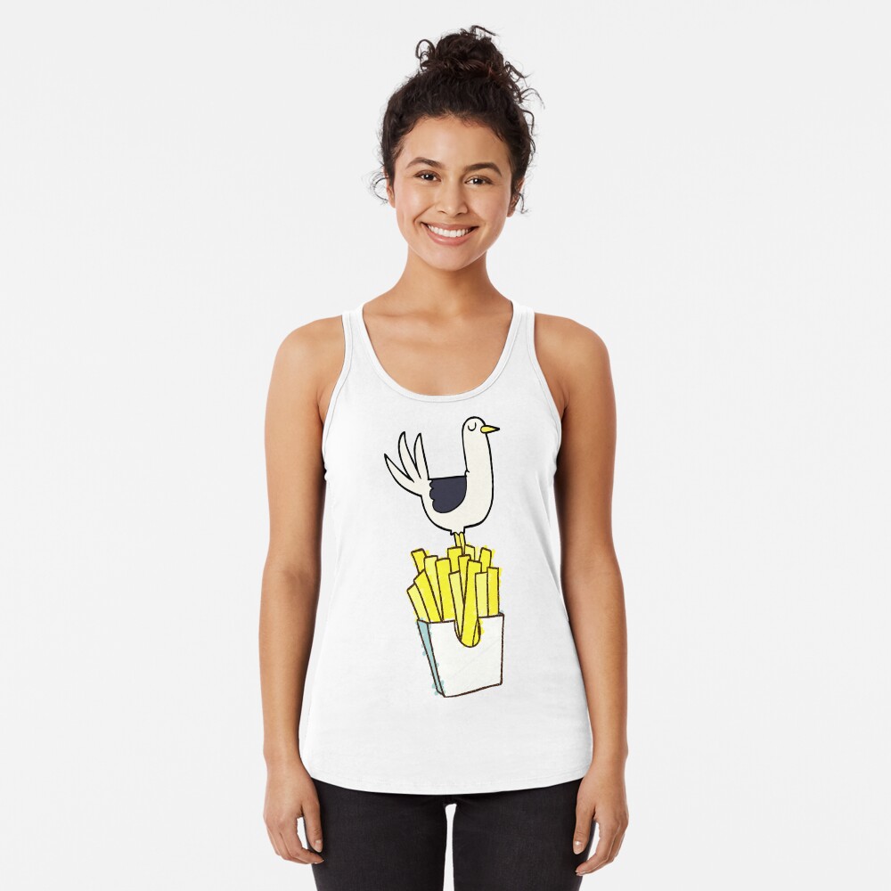 Item preview, Racerback Tank Top designed and sold by SeagullEatChip.